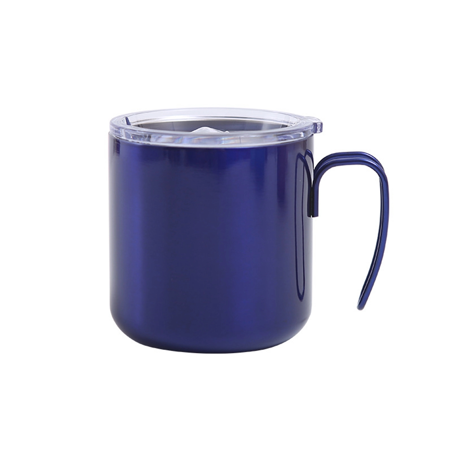 12 Oz. Stainless Steel Coffee Cup with Handle 10