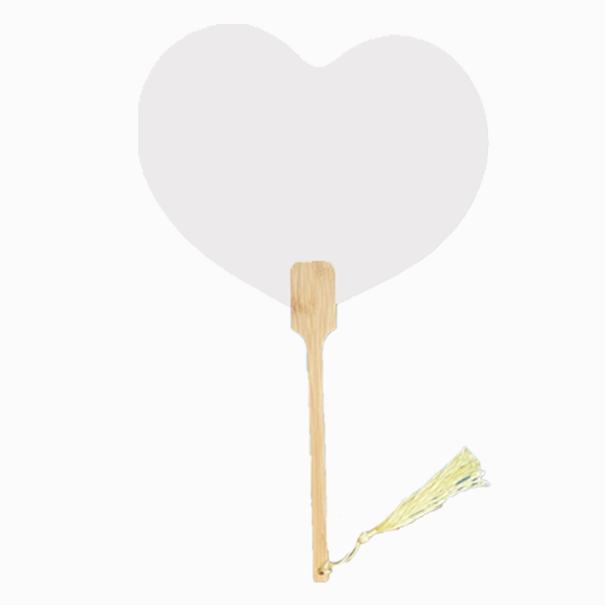 Artistic Lacquer Fan with Blank Canvas 17