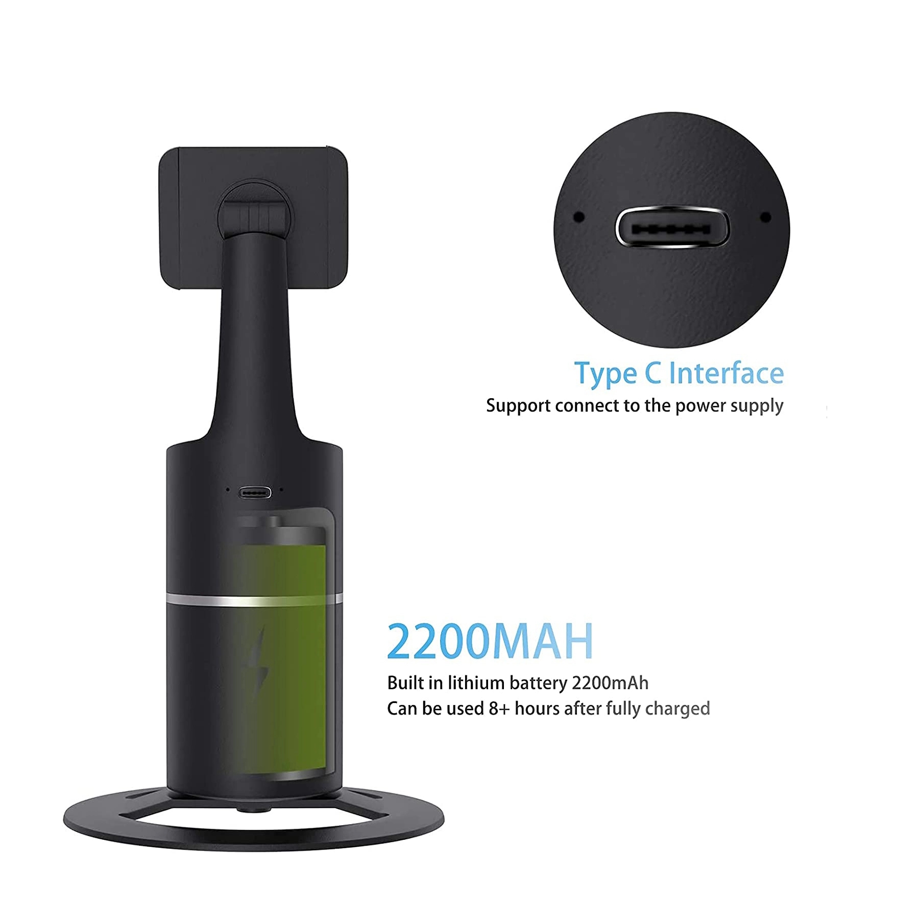 Smart Face Tracking Phone Holder 3