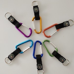 Outdoor Carabiner With Compass 8