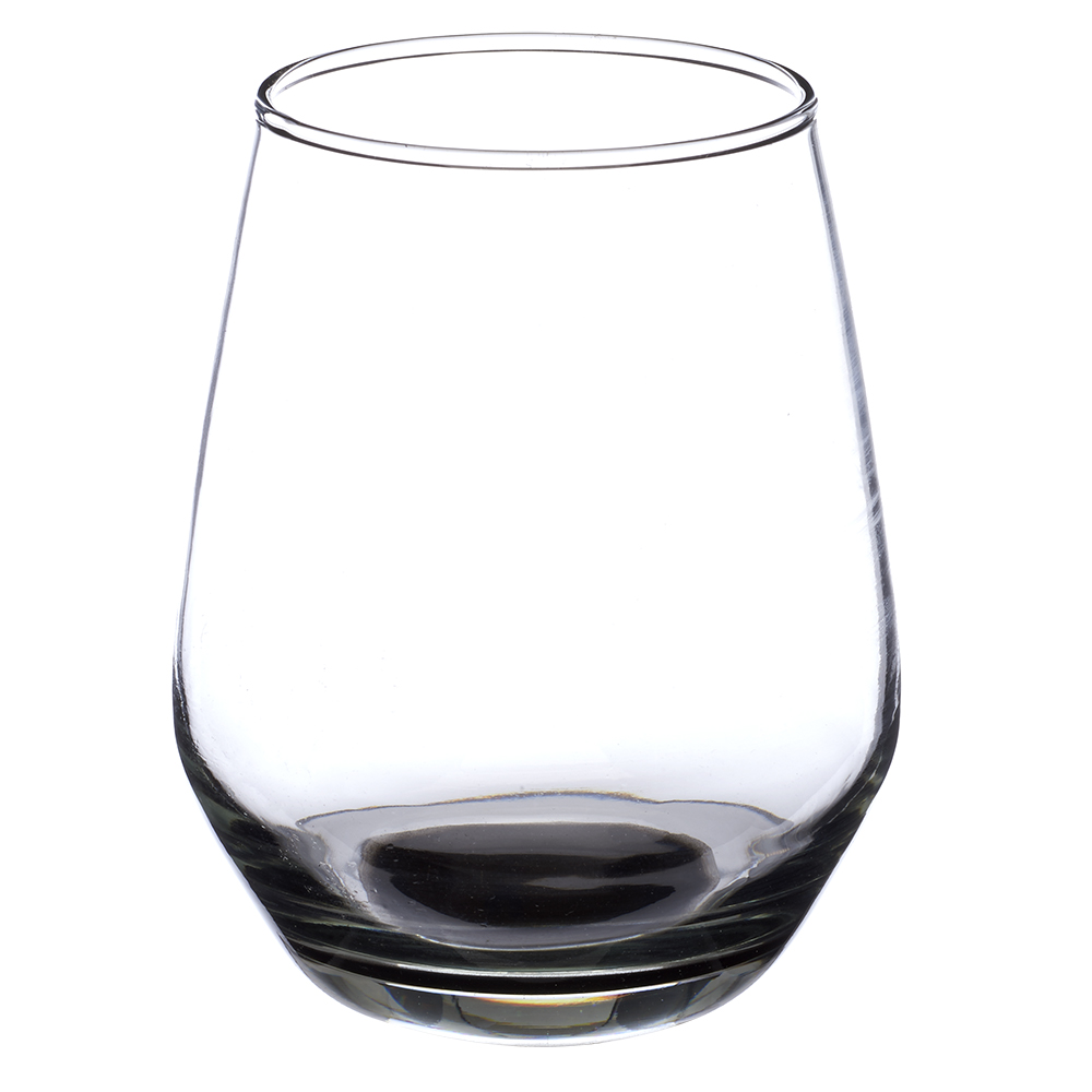 12 oz. Silicia Stemless Wine Glasses 3