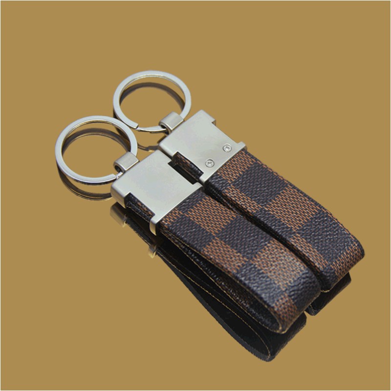 Lattice Leather Key Chain 8