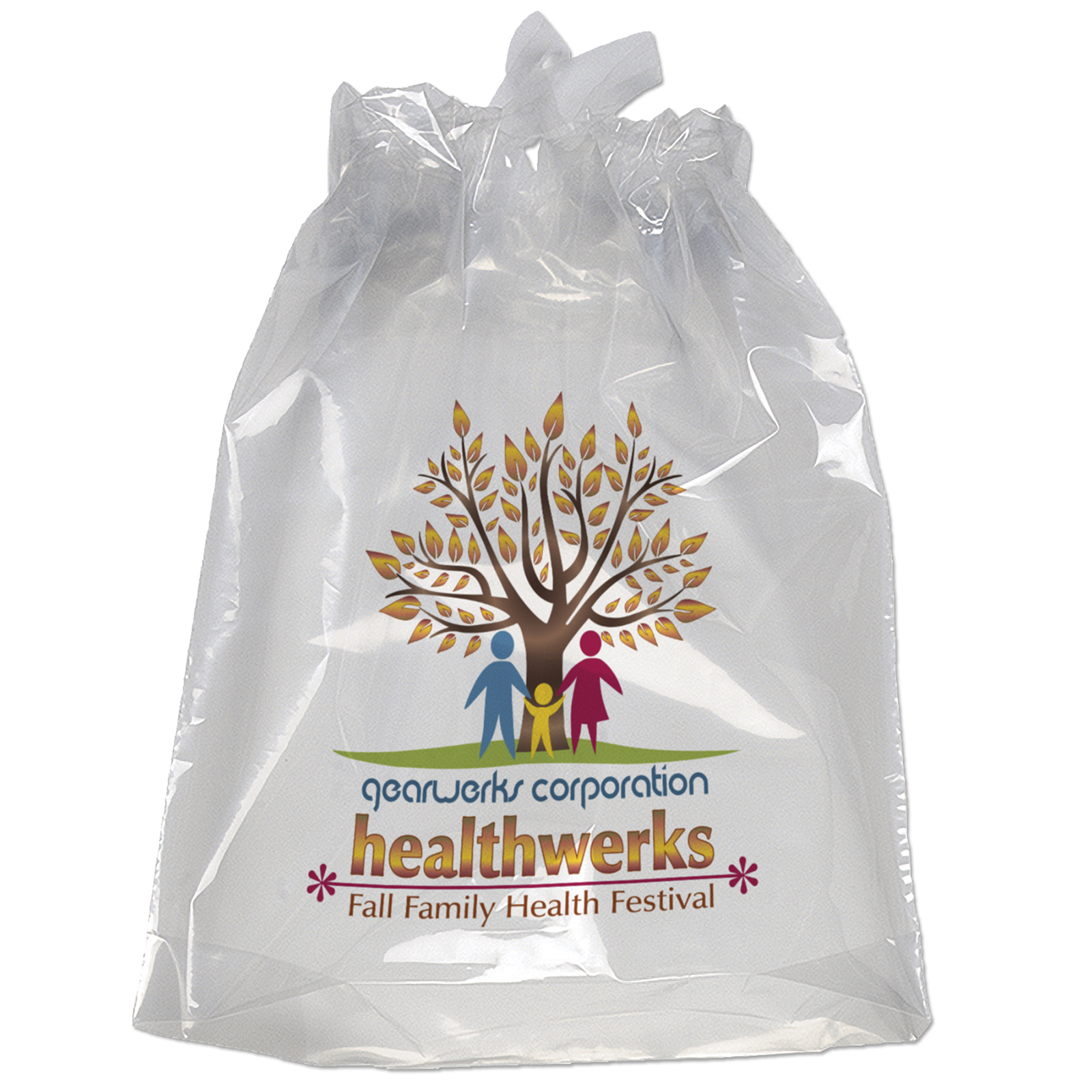 Poly-Draw Bag - 9 1/2W x 12H - Dynamic Color