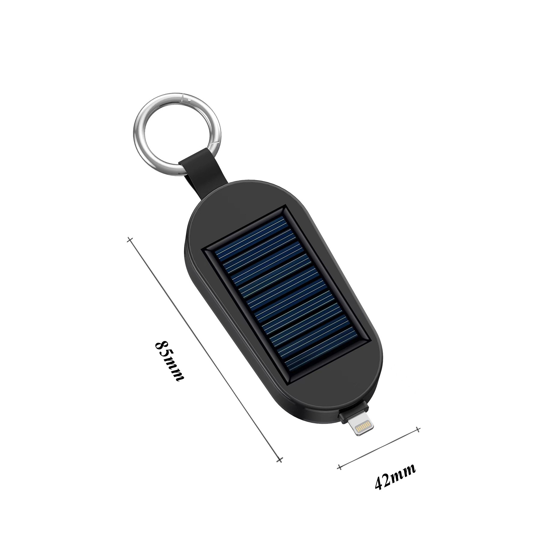 4 in 1 Portable Solar Keychain Power Bank 2