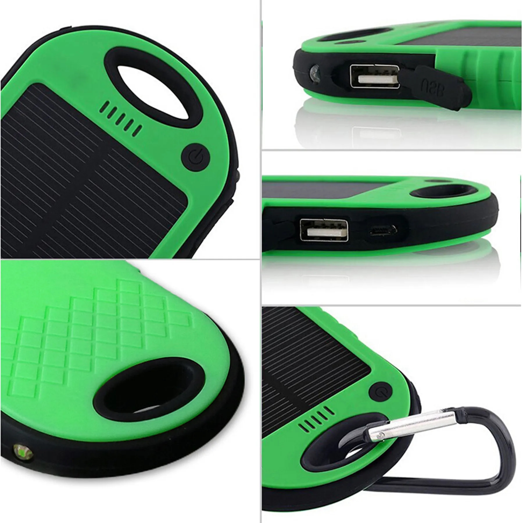 In Stock Fast Shipping Solar Power Bank -5000mAh 9