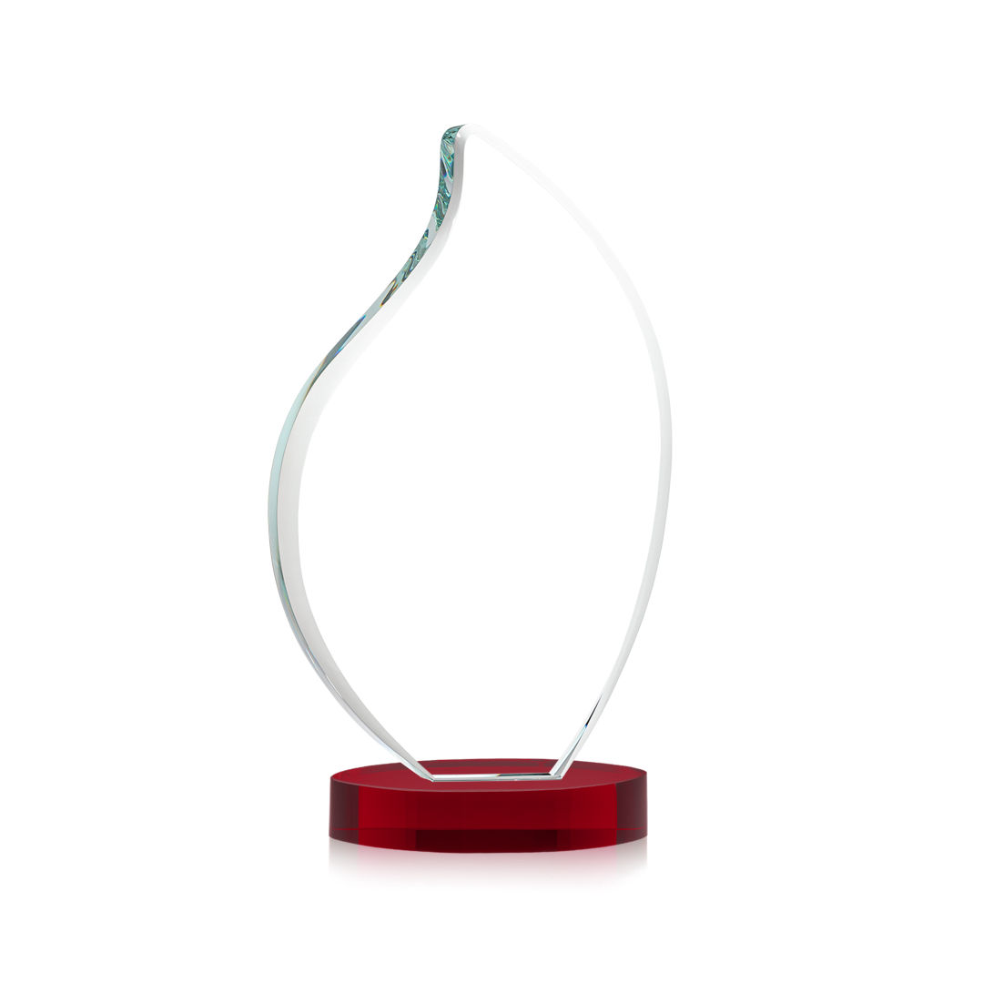 Odessy Flame Award on Alberton Base - Red 12