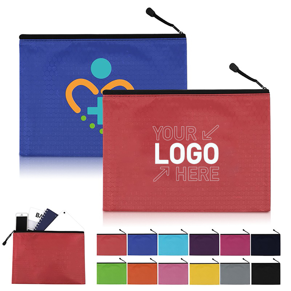 Waterproof Zipper File Bag Pencil Pouch 2