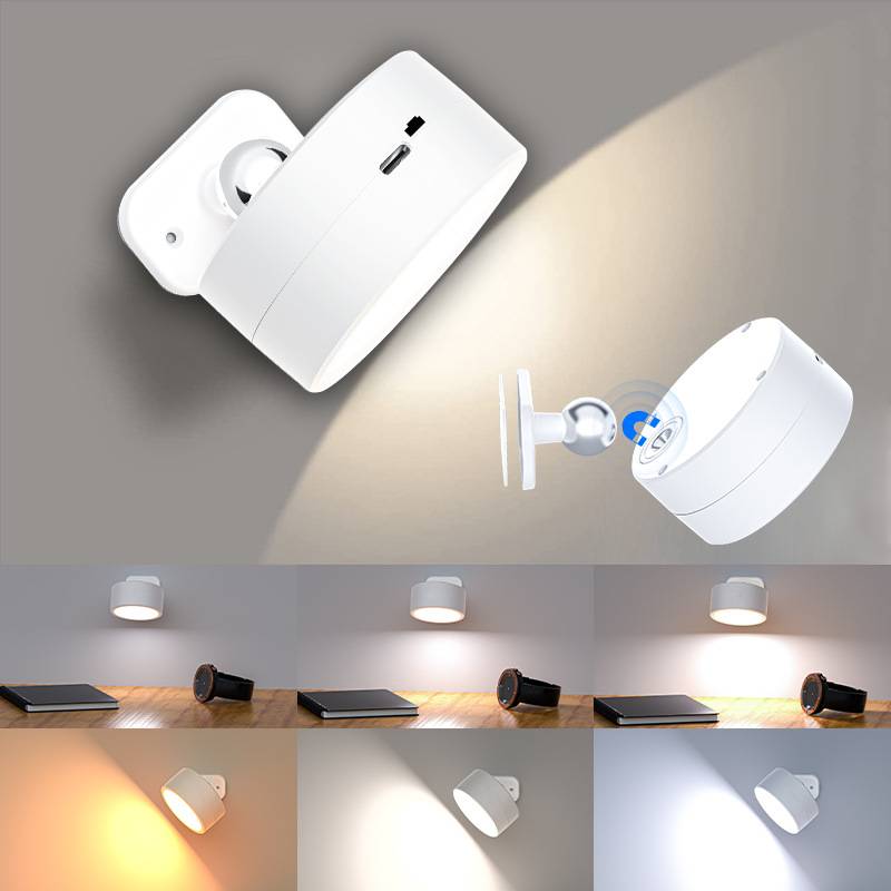 3-color LED universal wall lamp 4