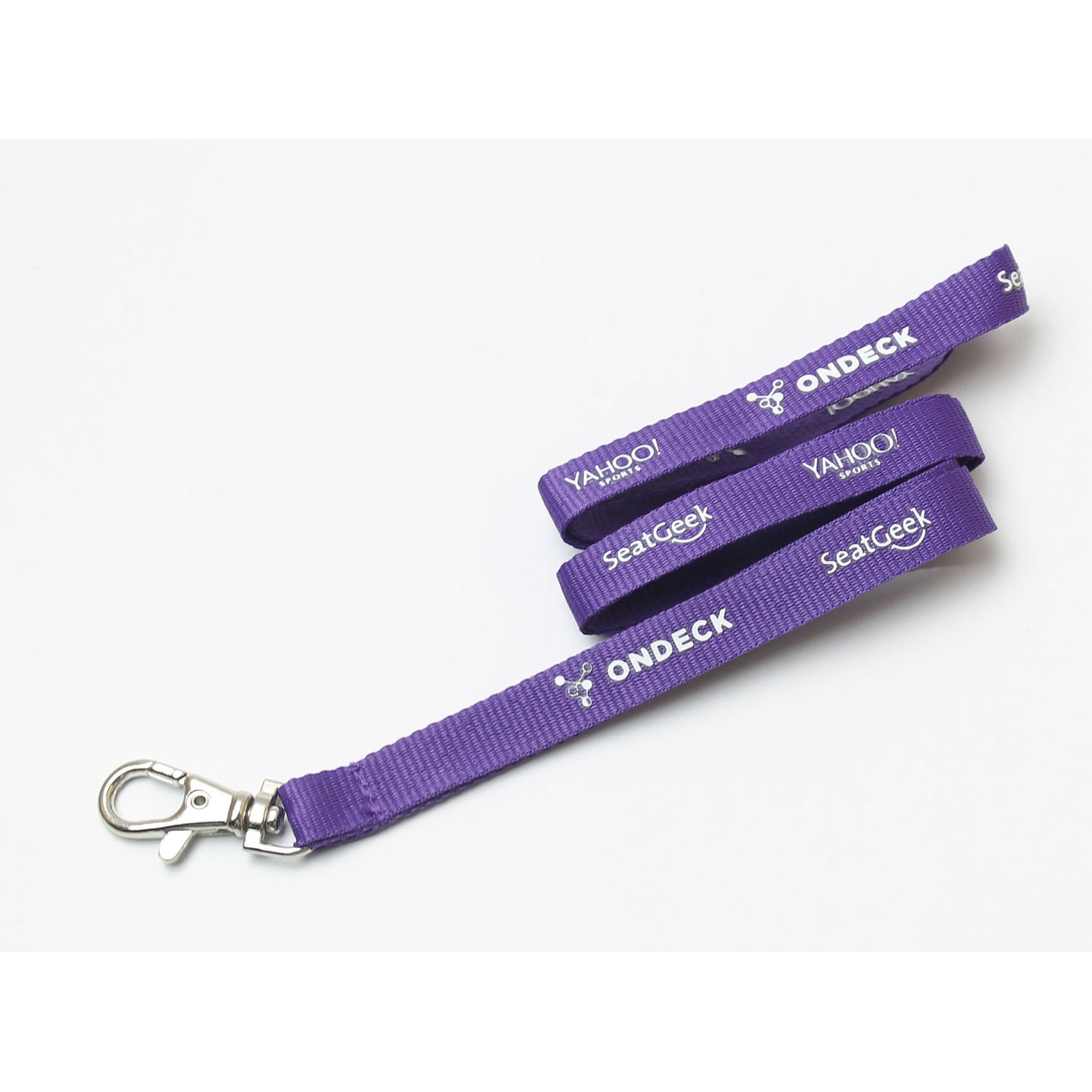 5 Days Rush Polyester Lanyards 1/2" 15