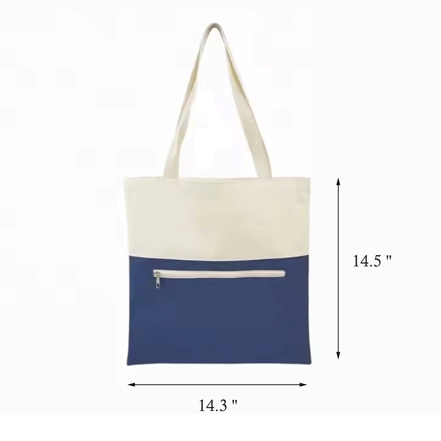 Personalized Sturdy Eco-Friendly Daily Canvas Tote Bag, custom tote bag with logo imprint 8