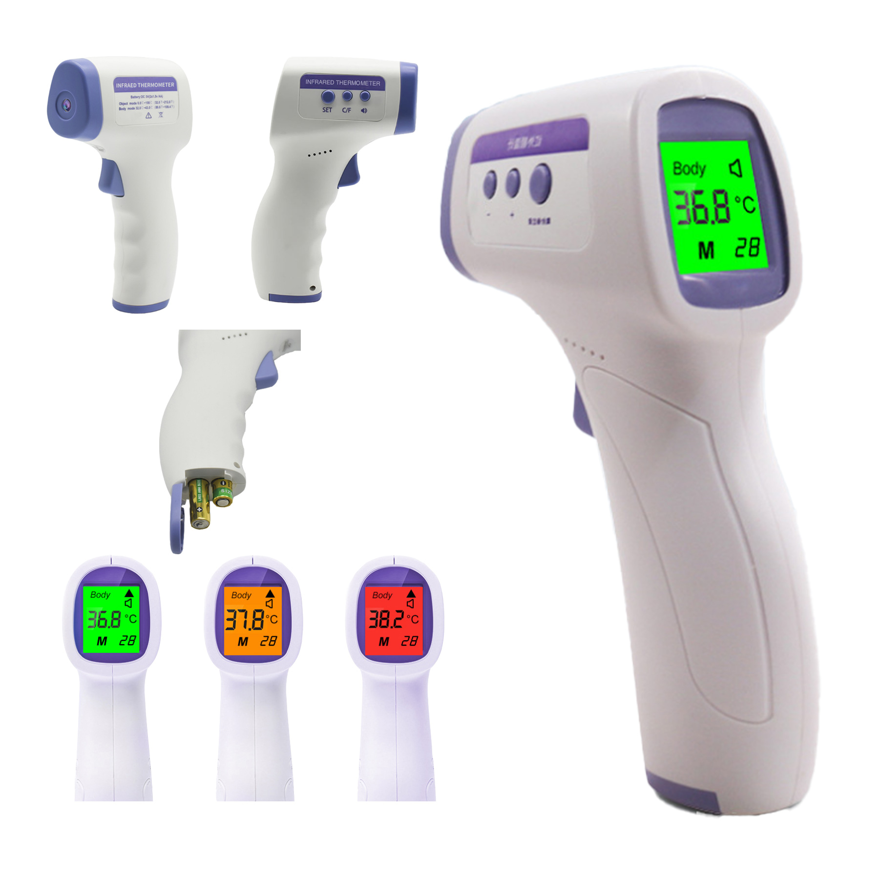 Non-contact Infrared Forehead Thermometer 1