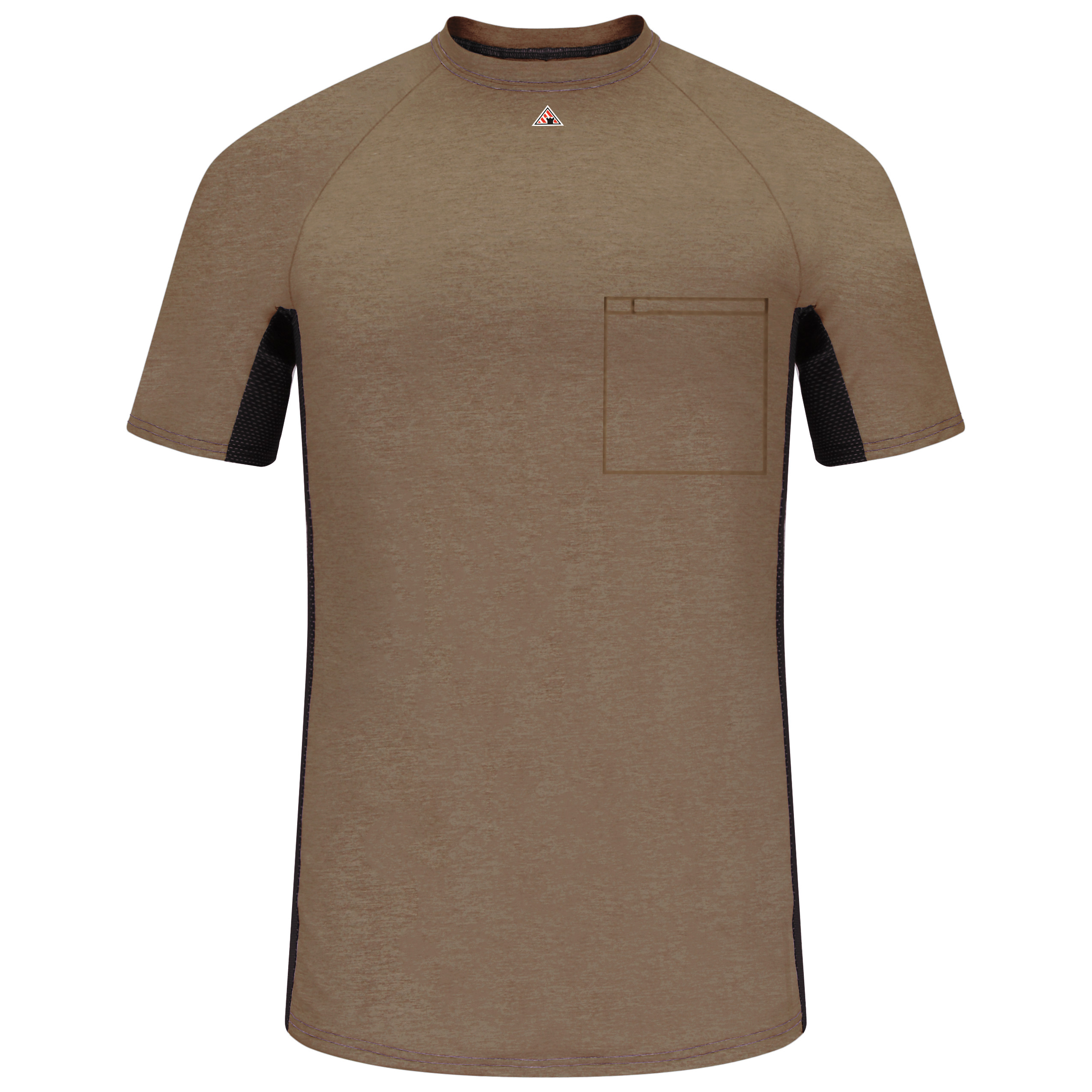 Bulwark® Men's FR Short Sleeve Base Layer with Concealed Chest Pocket 3