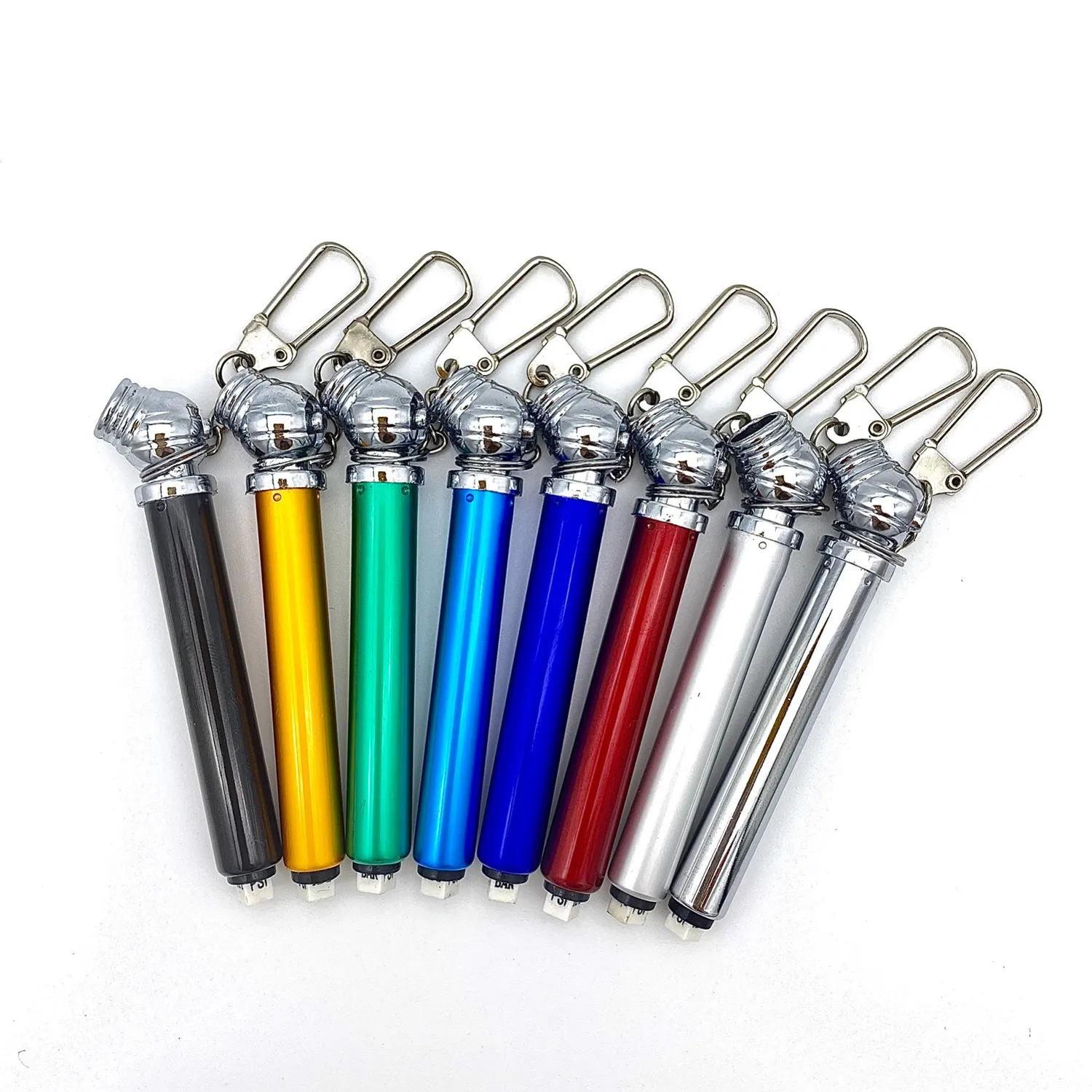 Portable Auto Car Tire Pressure Gauge with Keychain 2