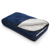Oversized Wearable WFH Cozy Fleece Sherpa Blanket 126