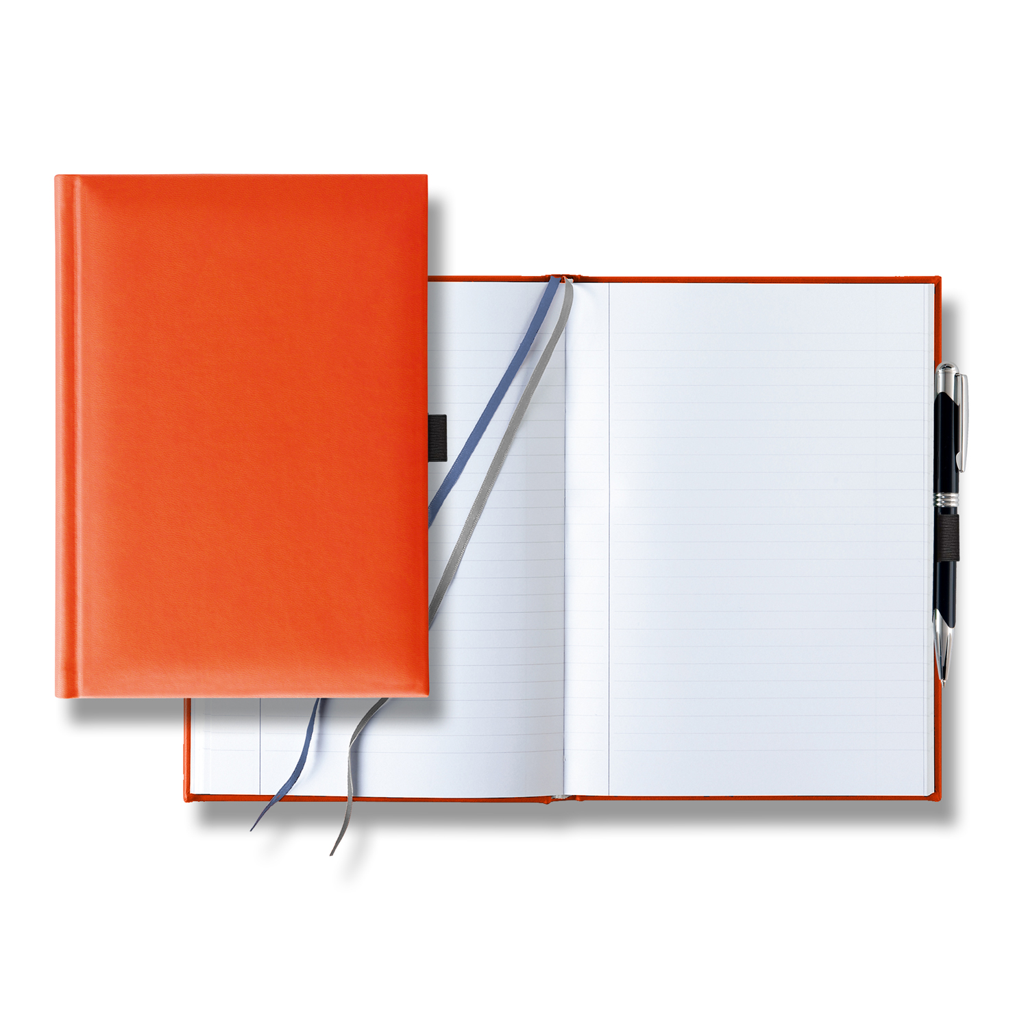 Castelli Tucson  Grande Lined White Page Journal with Pen & Loop 7