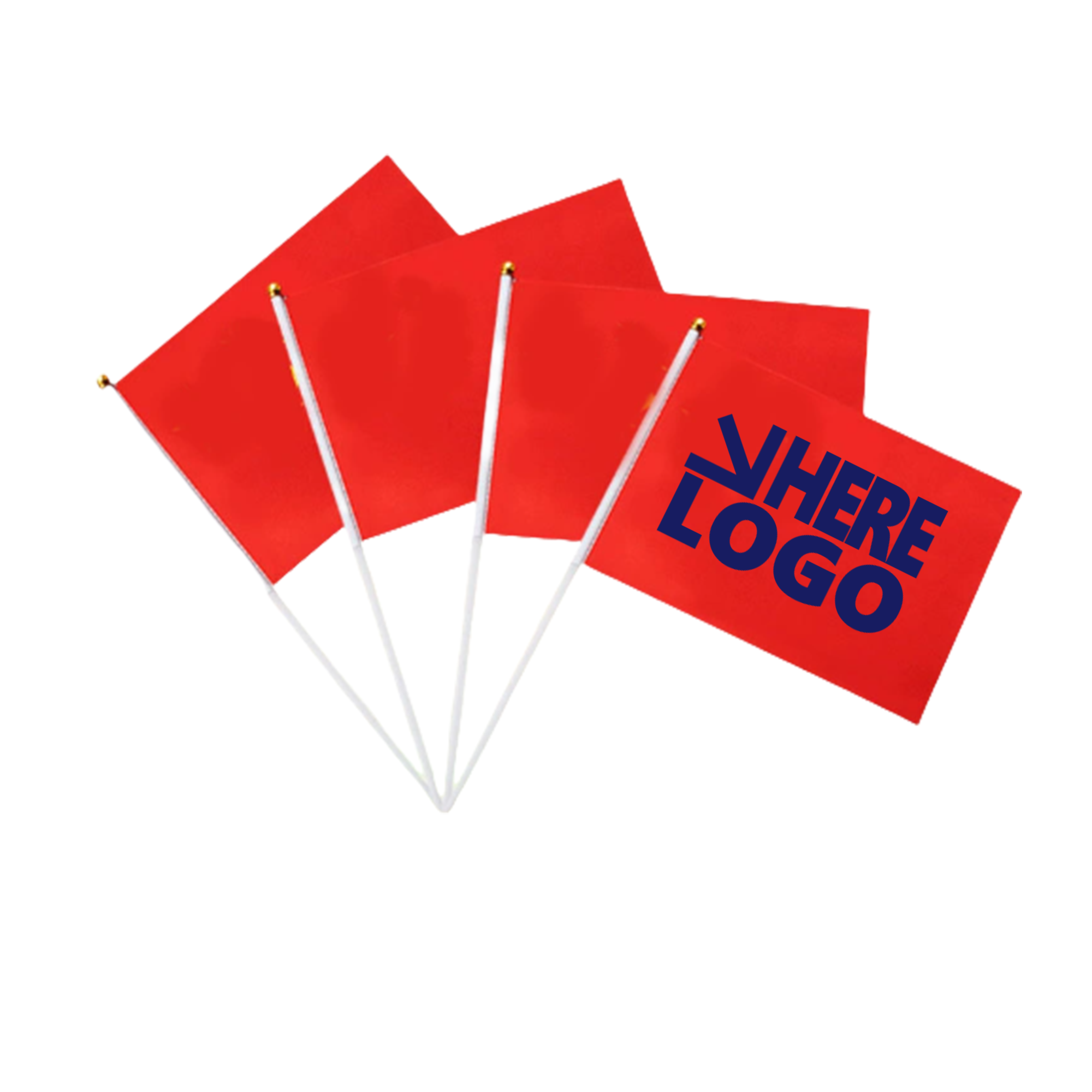 Hand Held Small Mini National Pennant Flags 2