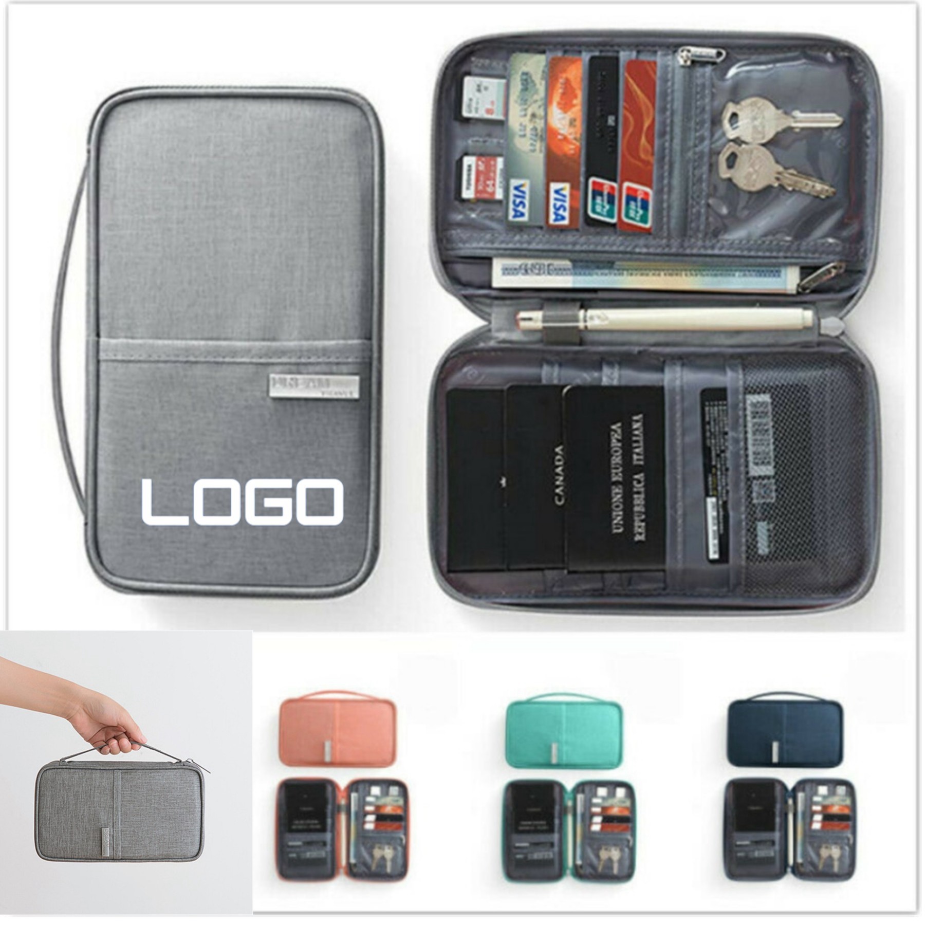 Travel Passport Holder Wallet