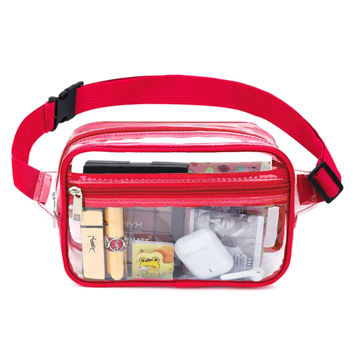 Stadium Approved Clear Fanny Pack Waterproof Belt Bag 5