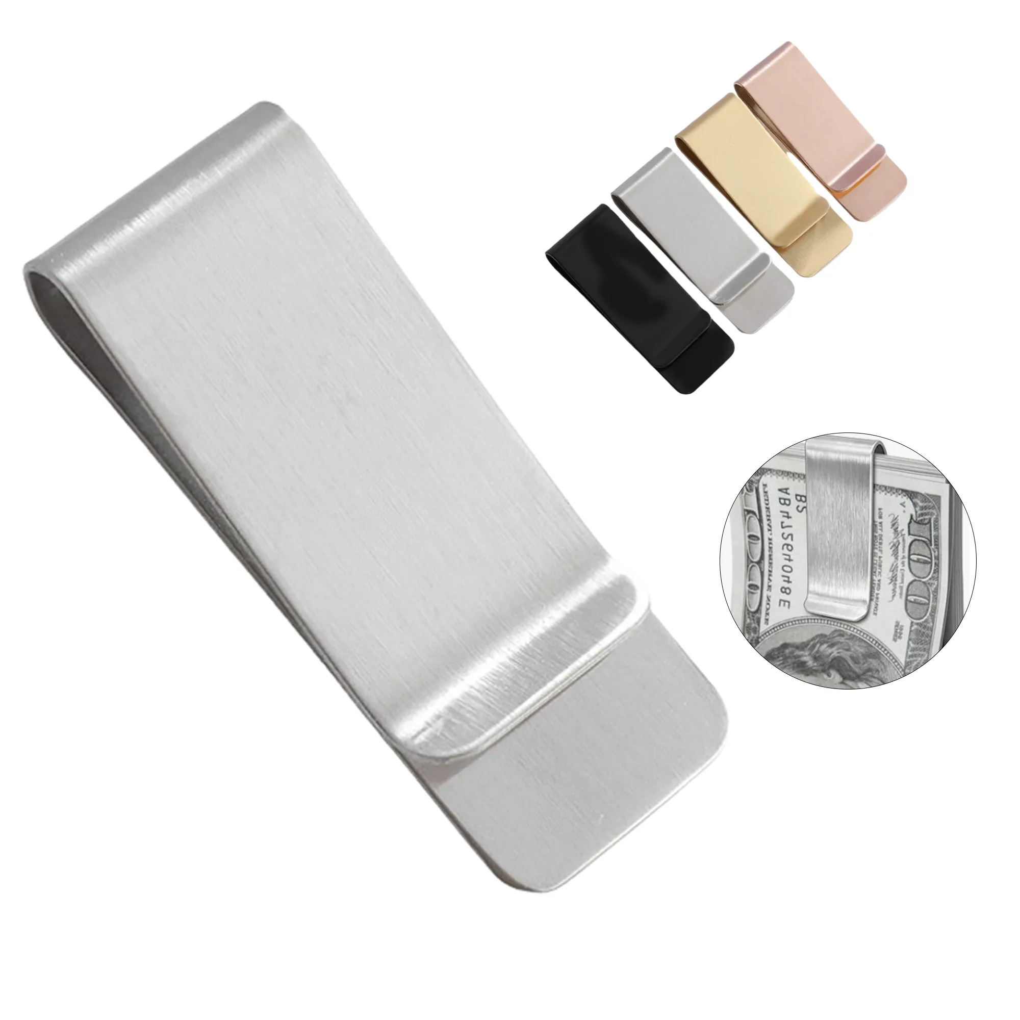Stainless Steel Money Clips 1
