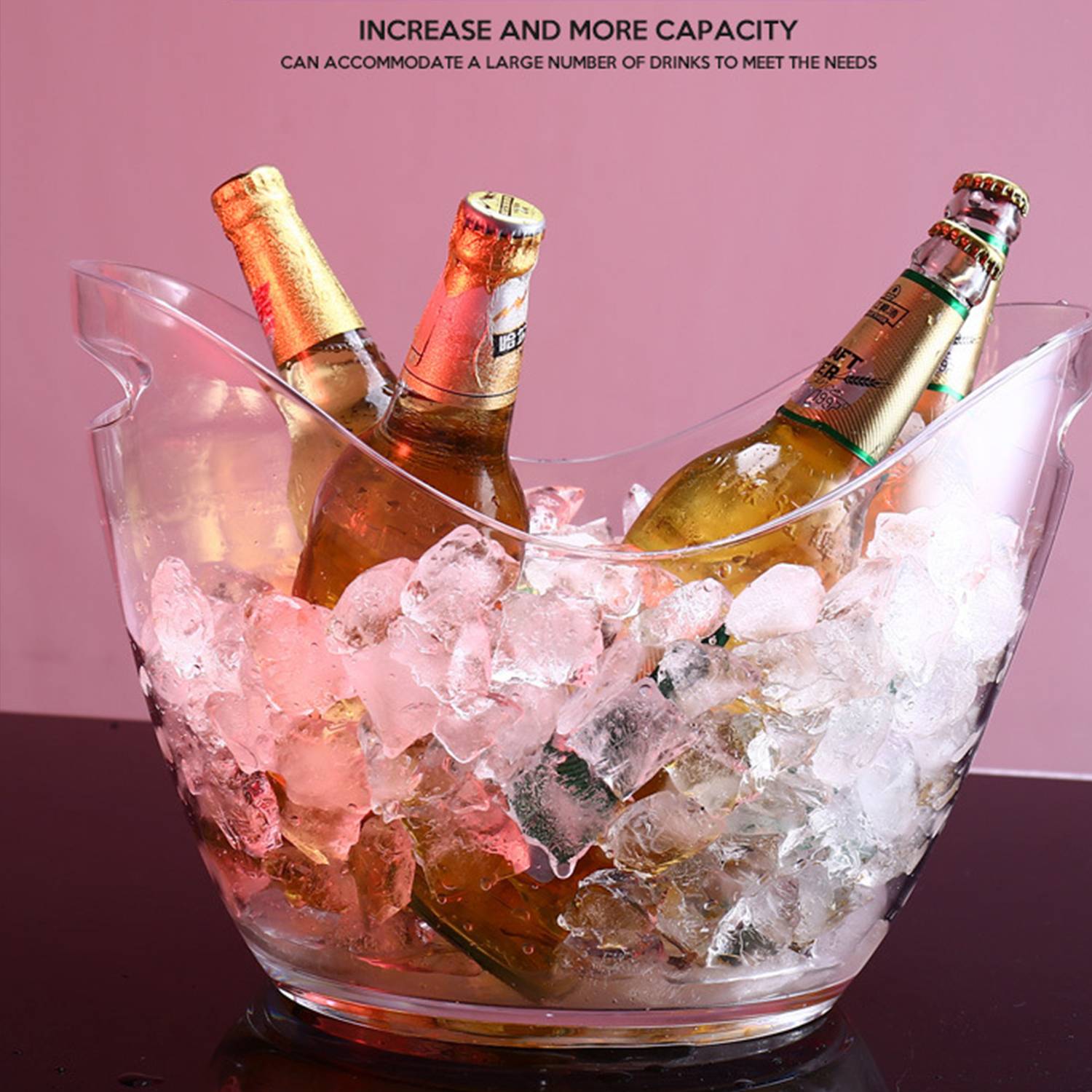 Acrylic Commercial Bar Ice Bucket 6