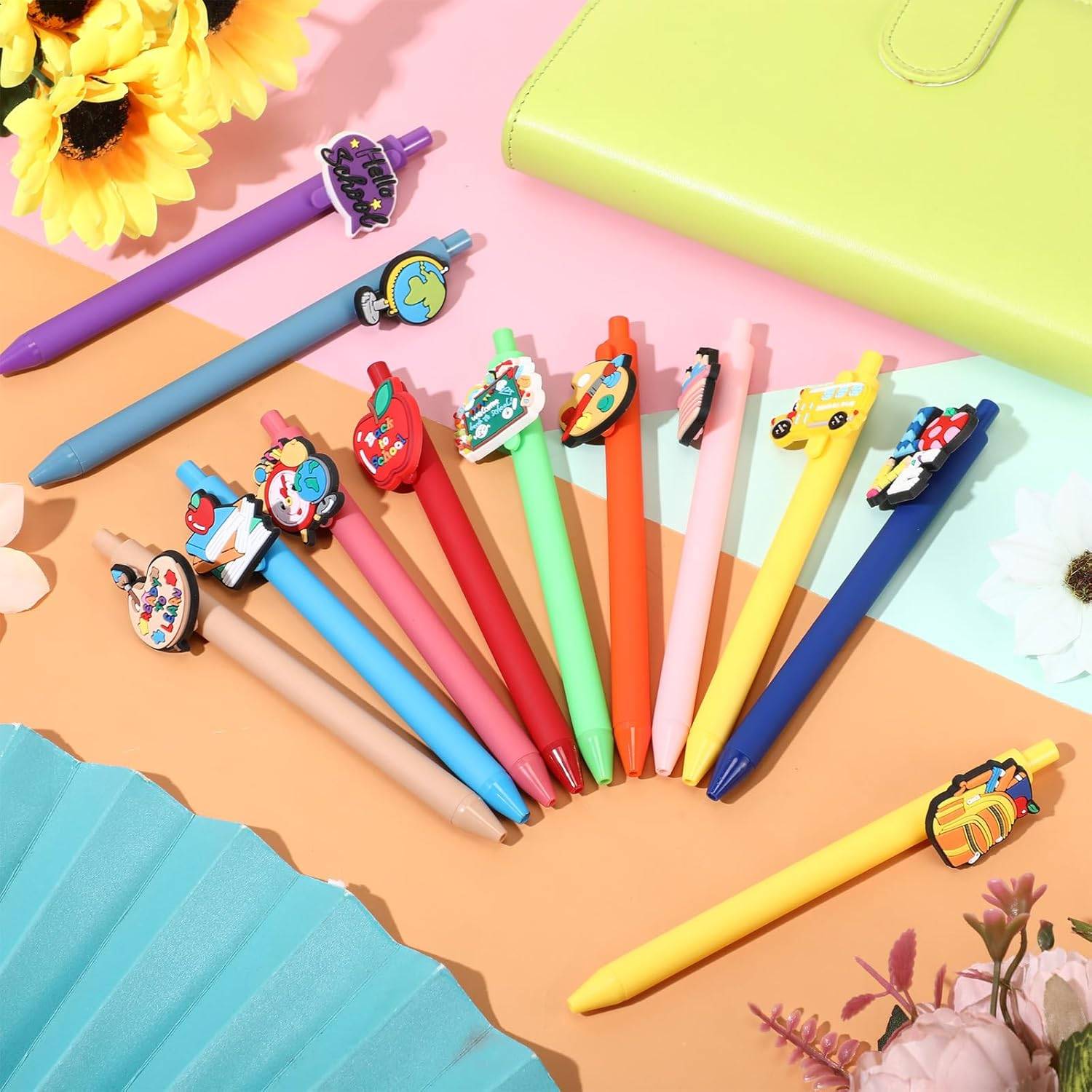 Cartoon Retractable Ballpoint Pen 16