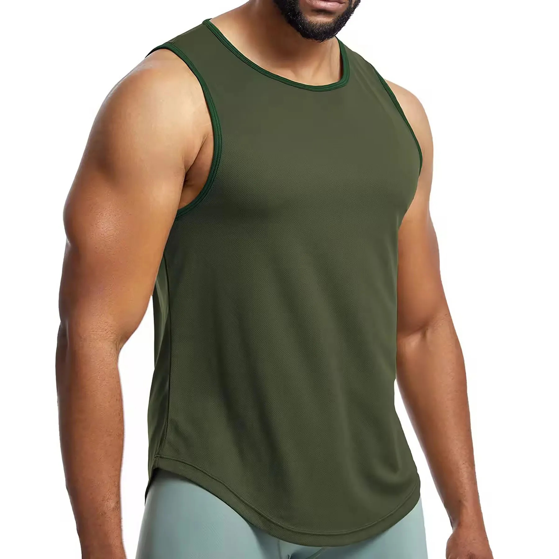 Men's Mesh Breathable Sleeveless Vest 11