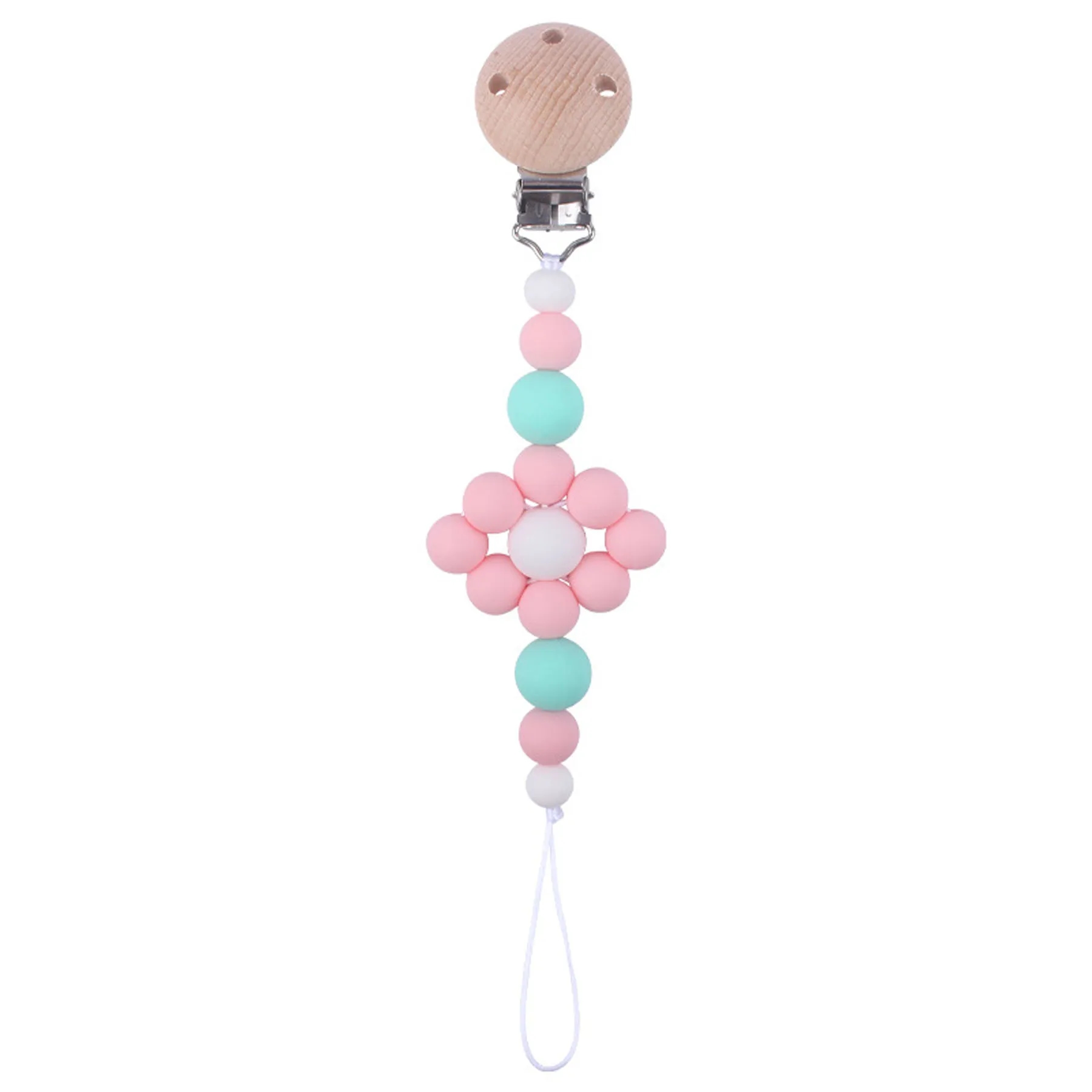 Baby Soothing Beech Pacifier Clip 6