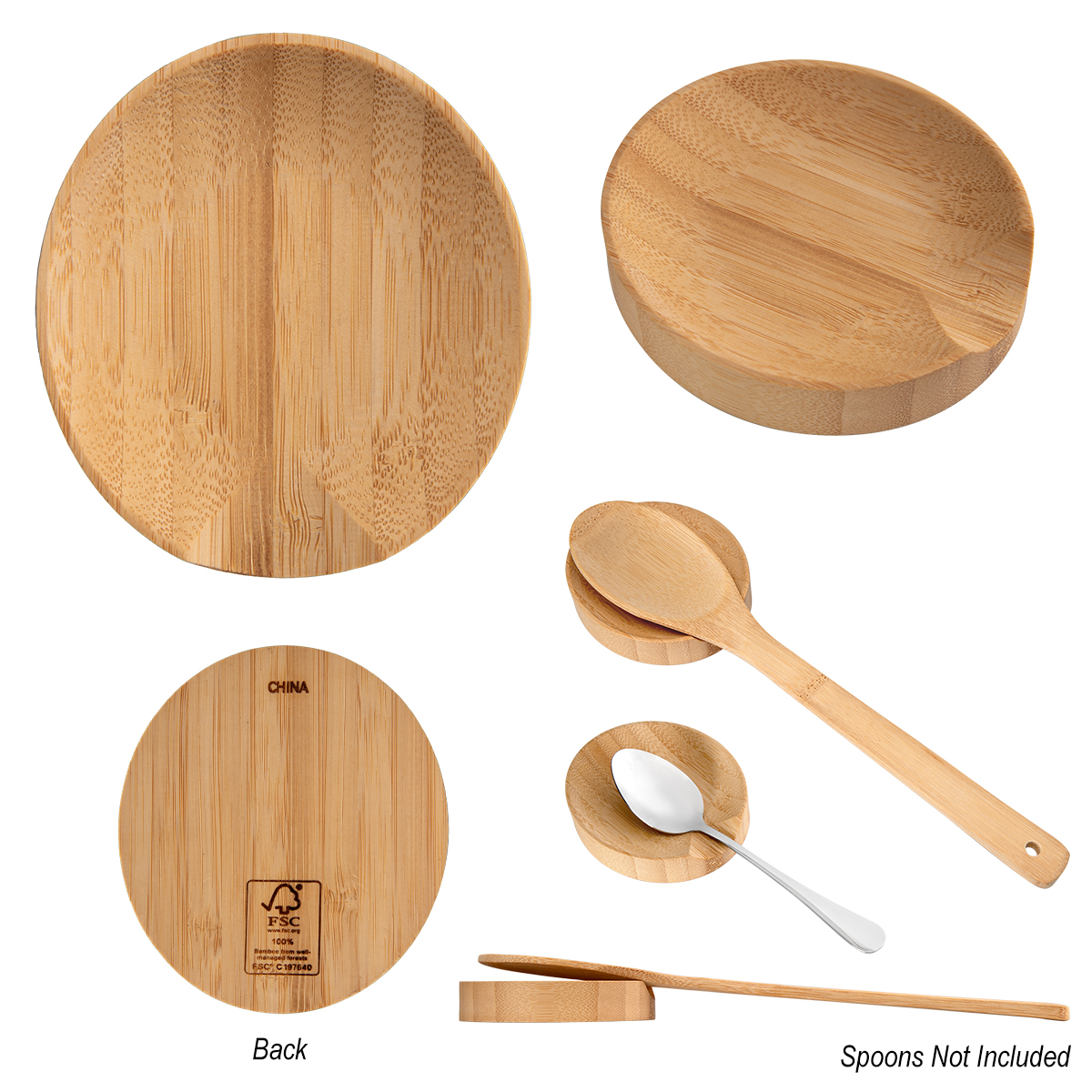 Bamboo Spoon Rest 2