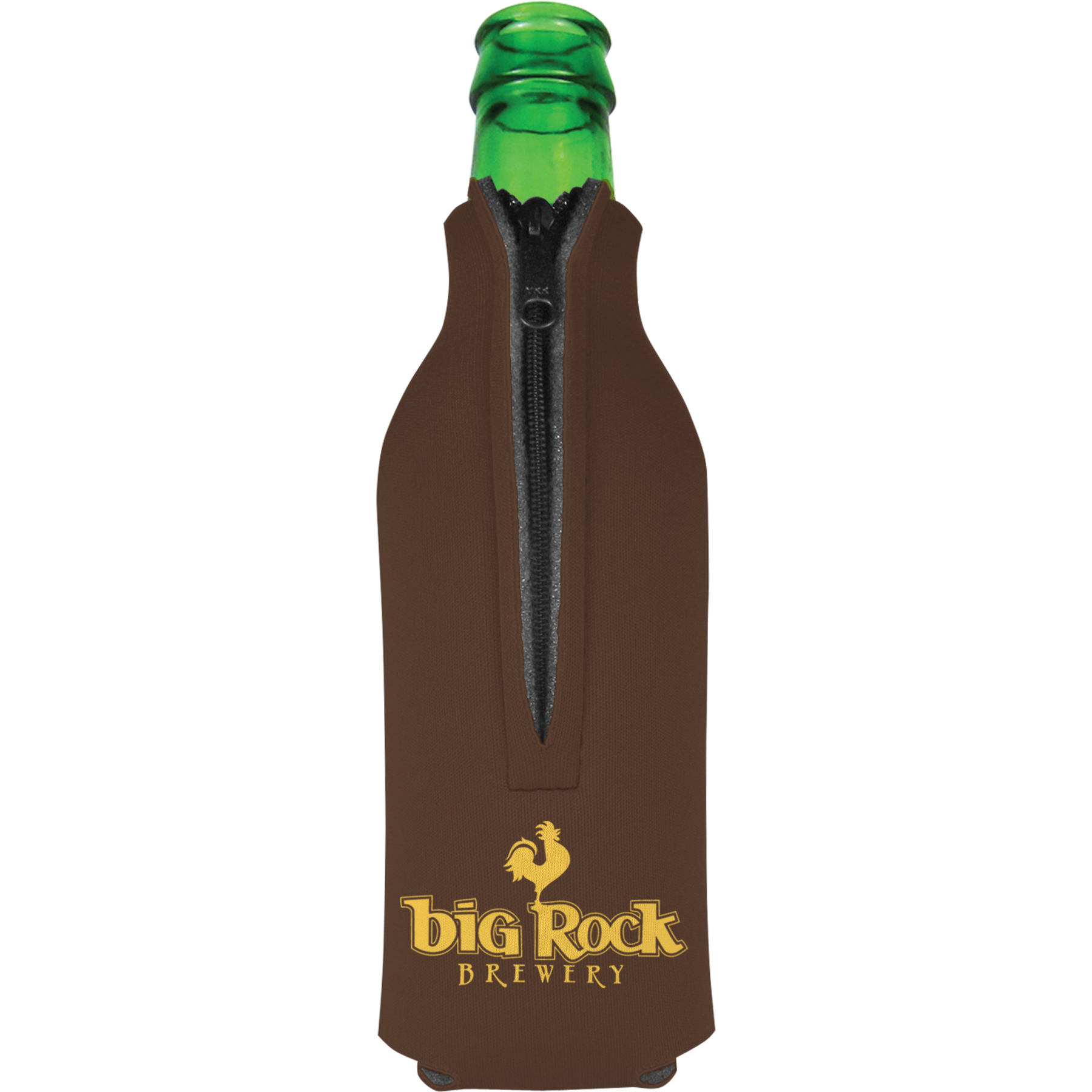 Bottle Zipper Scuba can cooler, custom koozie with logo imprint 9
