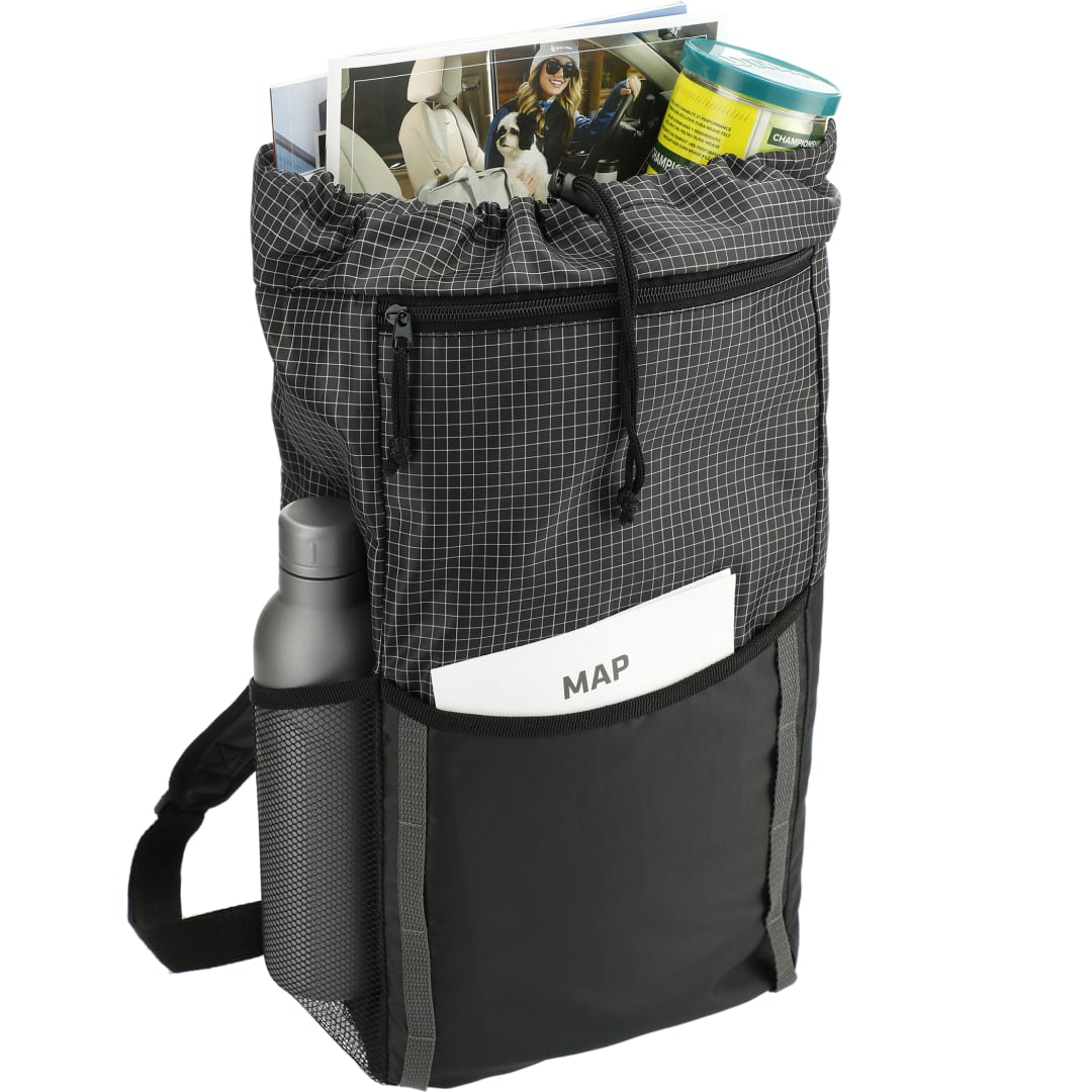 Grid 14L Drawstring Backpack 40