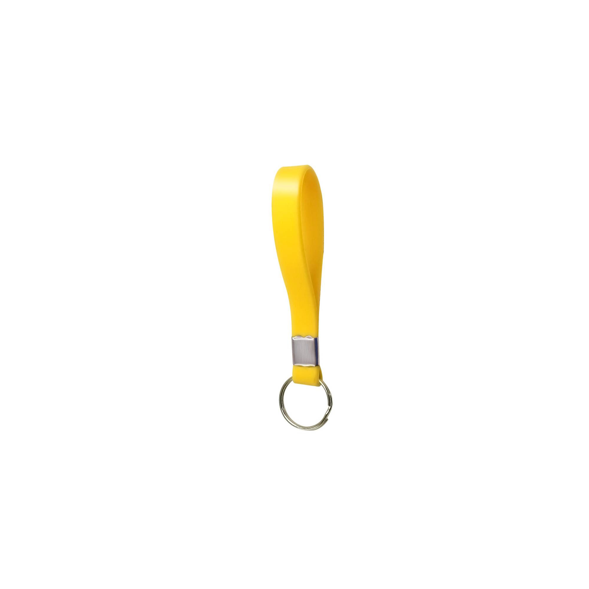 Silicone Bracelet Key Chain 8" Length 8