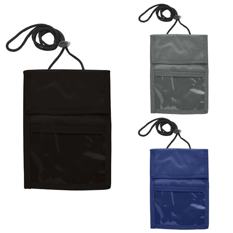 Deluxe Badge Holder Neck Wallet 6