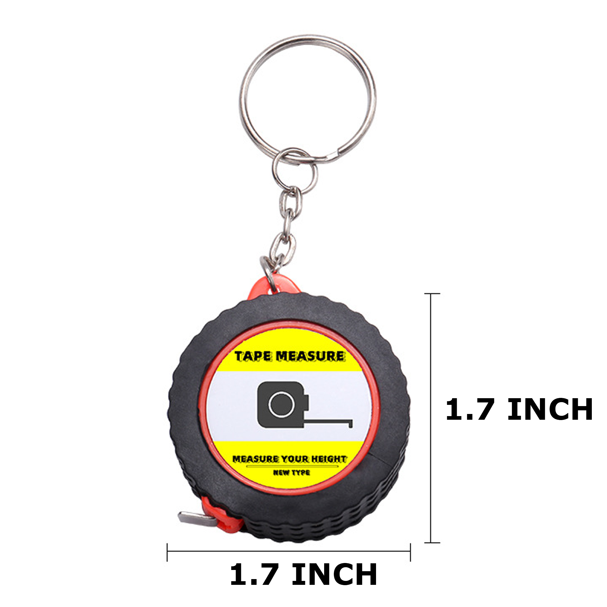 1 Meter Tire Measuring Tape Keychain 2