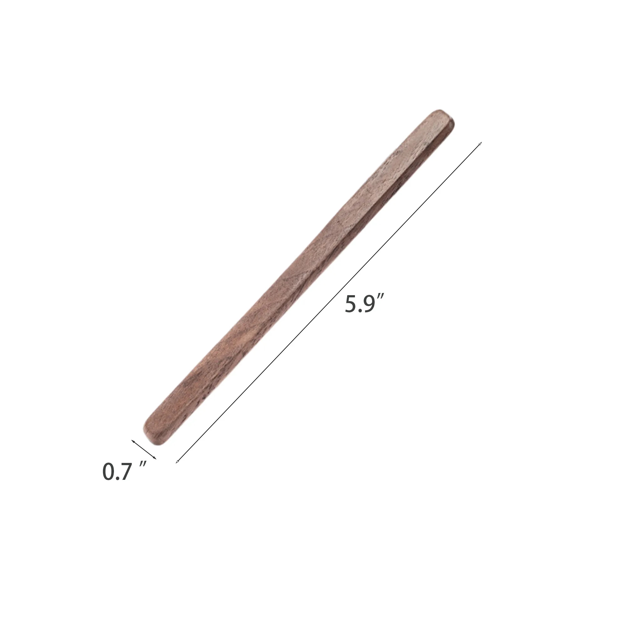 Multi-Purpose Walnut Wooden Stirrer 3