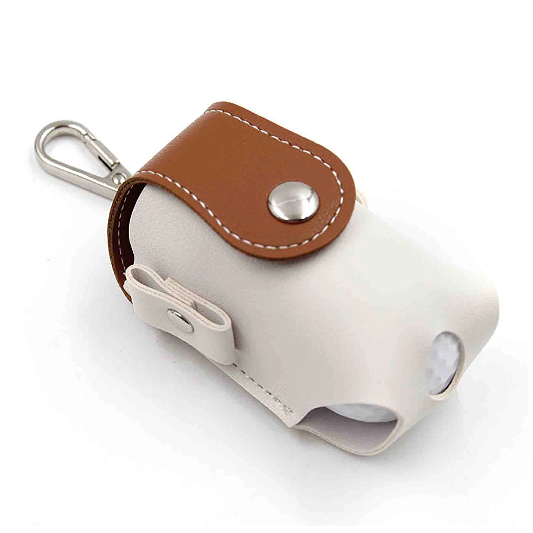 Golf Ball Pouch Leather 2