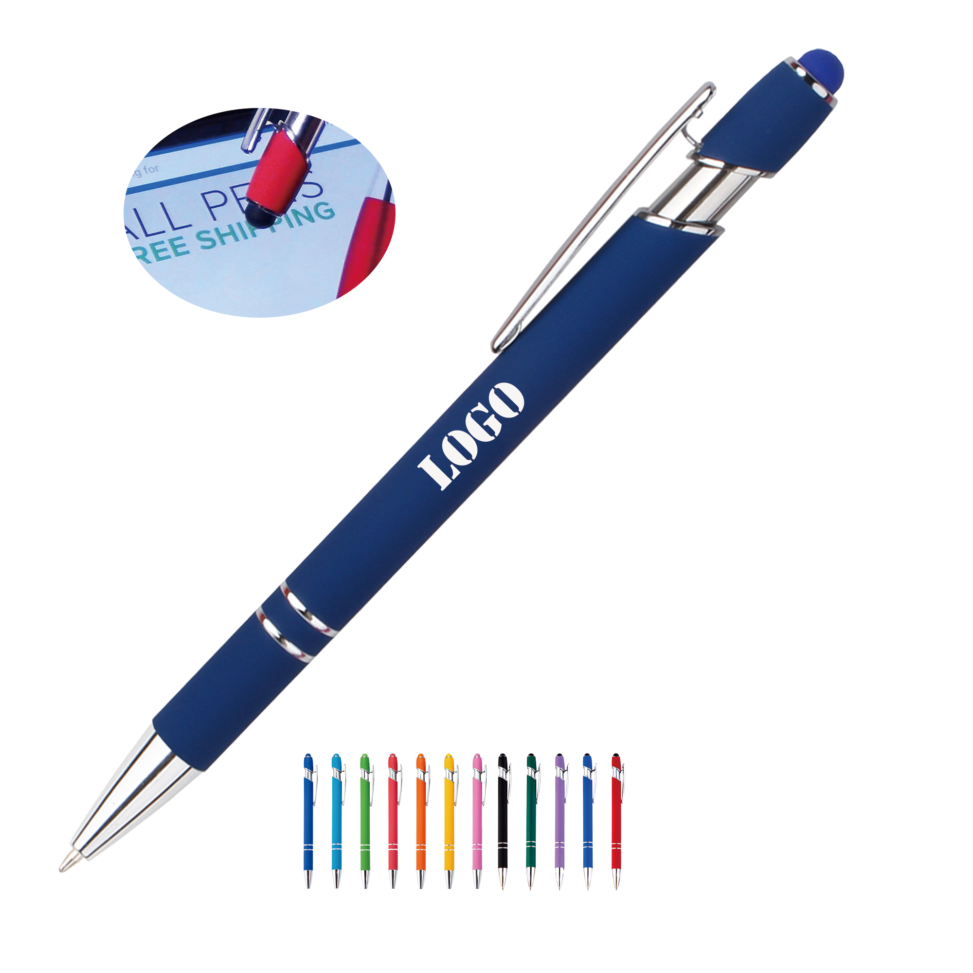 2 in 1 Stylus Ballpoint Pen 2