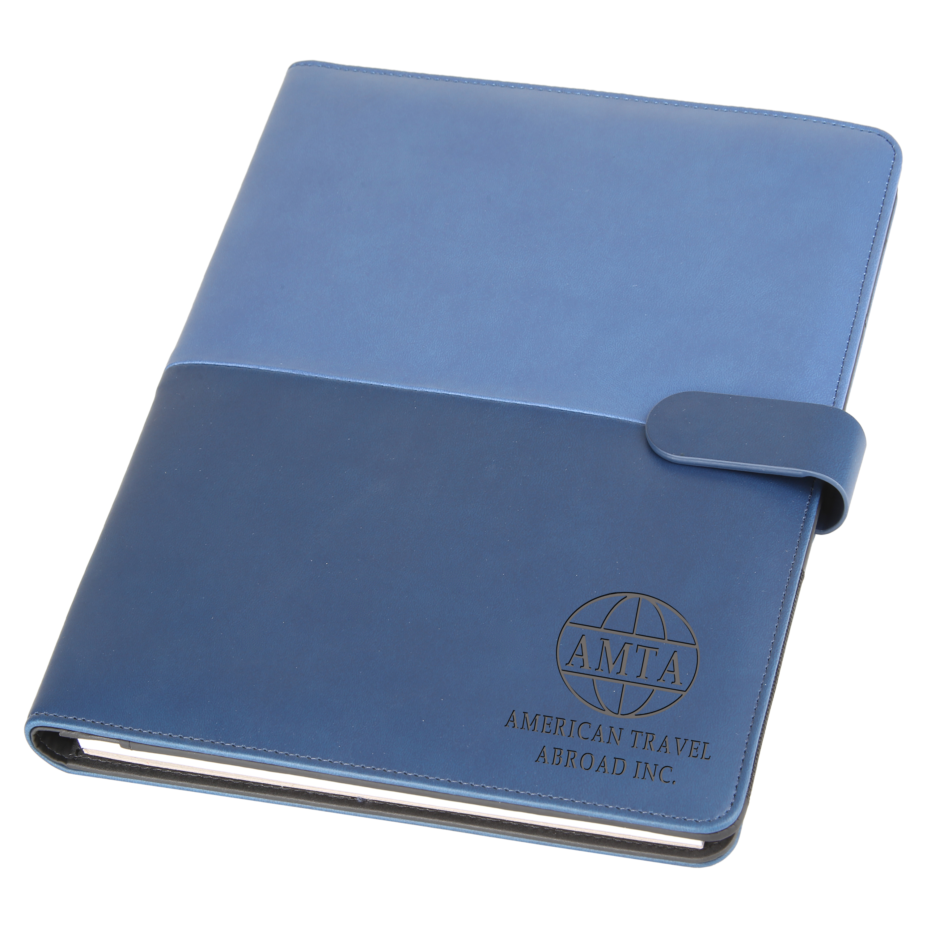 Letterman Two-Tone Padfolio 4