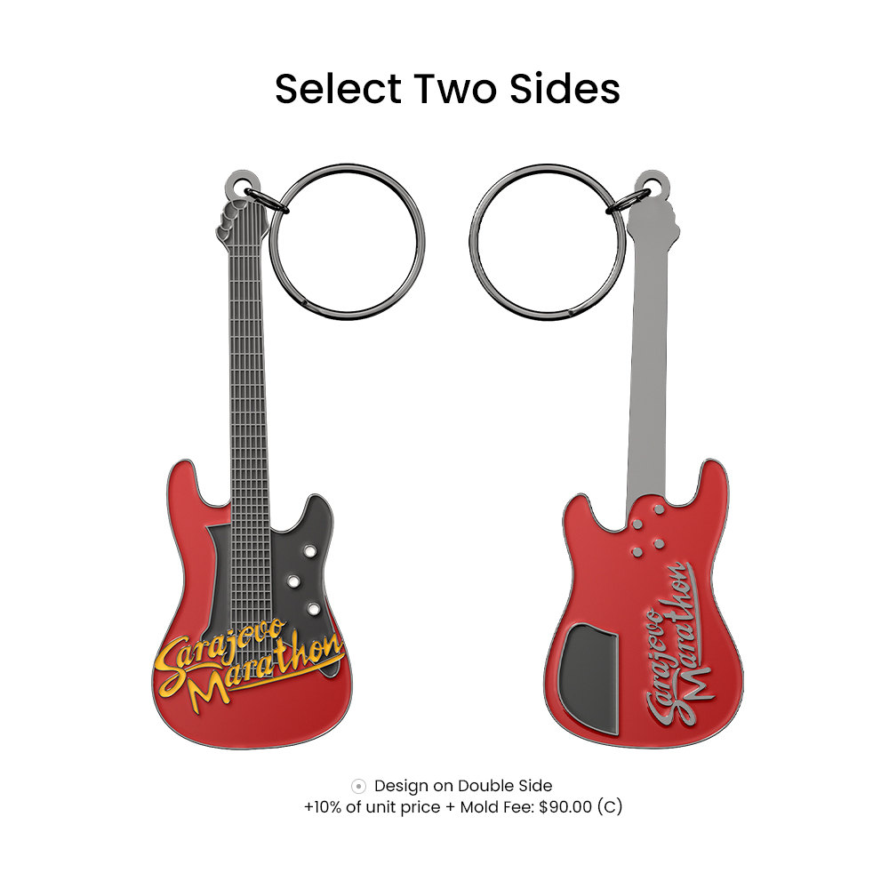 3" Soft Enamel Keychain 6