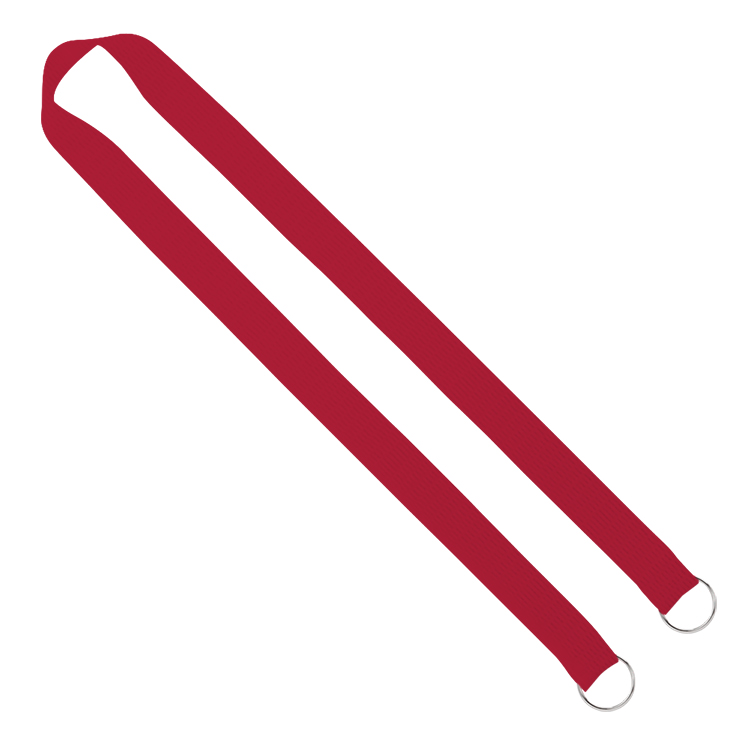 1" Screen Printed Lanyard with Double Clips 26