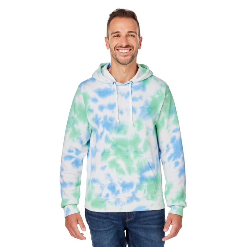 J America Adult Tie-Dye Pullover Hooded Sweatshirt 22