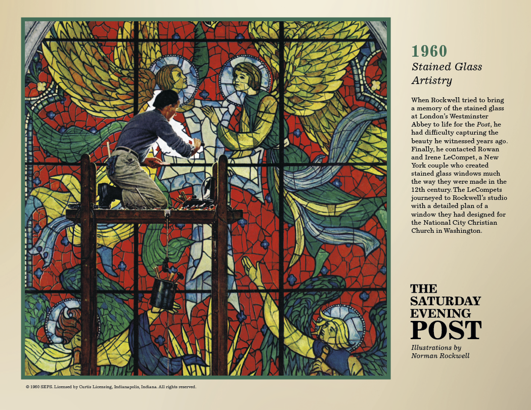 Triumph® Calendars The Saturday Evening Post Deluxe Pocket Calendar 10