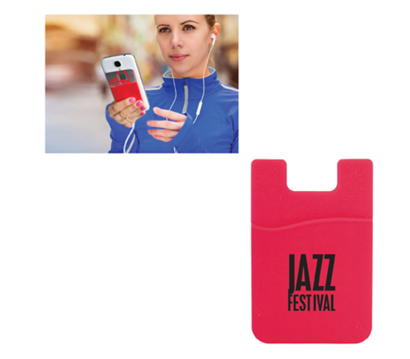 Silicone Phone Wallet Card Holder 1