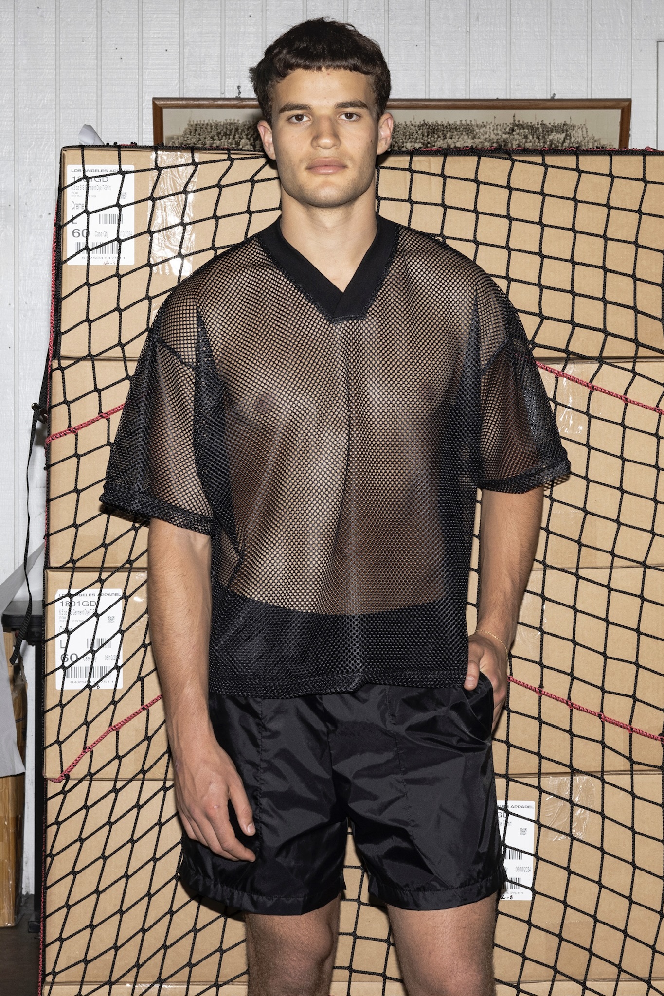NYLON TAFFETA WIDE SHORTS 5