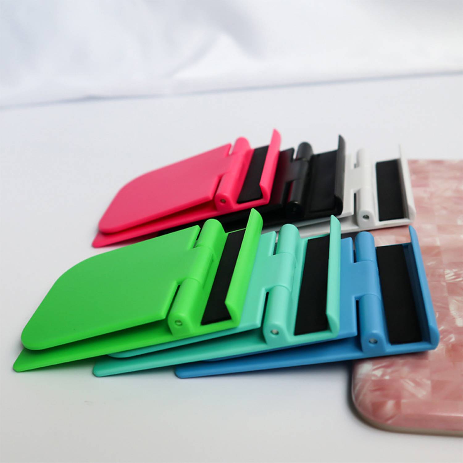 Foldable Plastic Adjustable Phone Stand 7