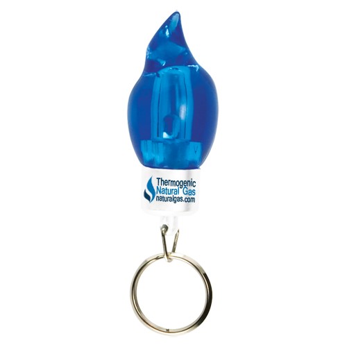 Light Up Natural Gas Flame Keytag