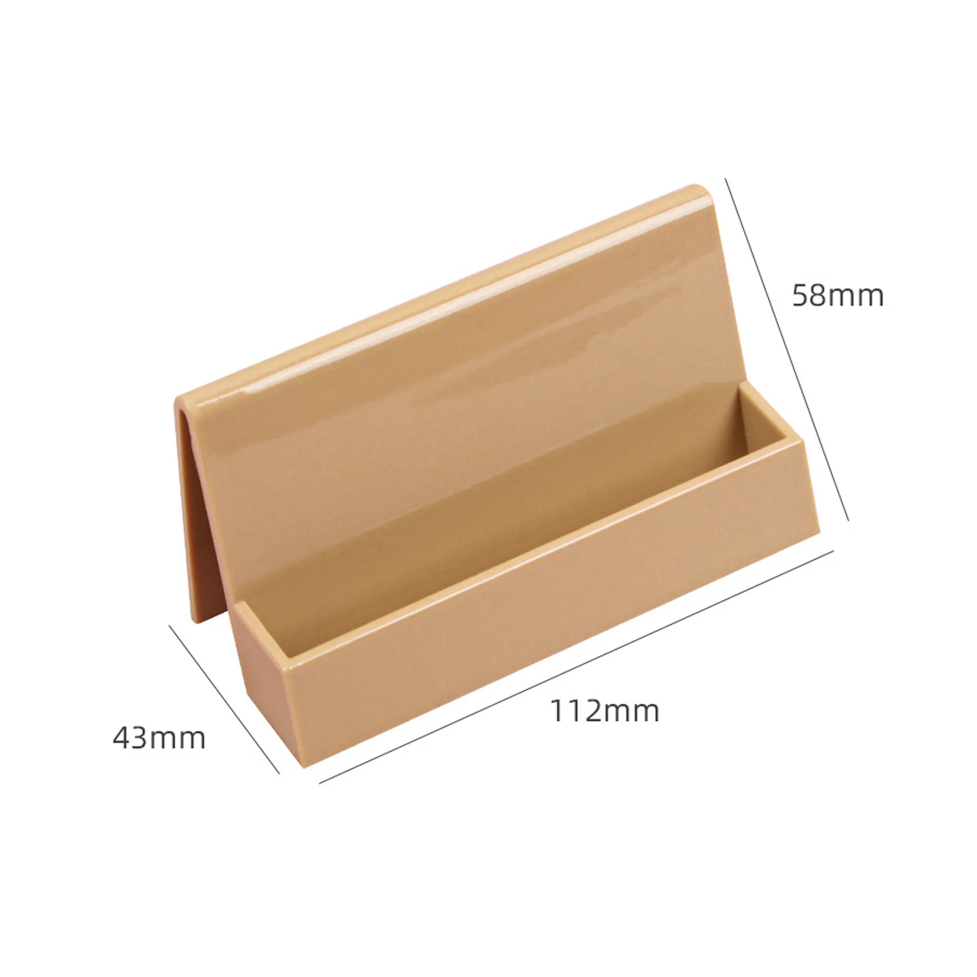 Desktop Business Card Storage Plastic Box MOQ30pcs 10