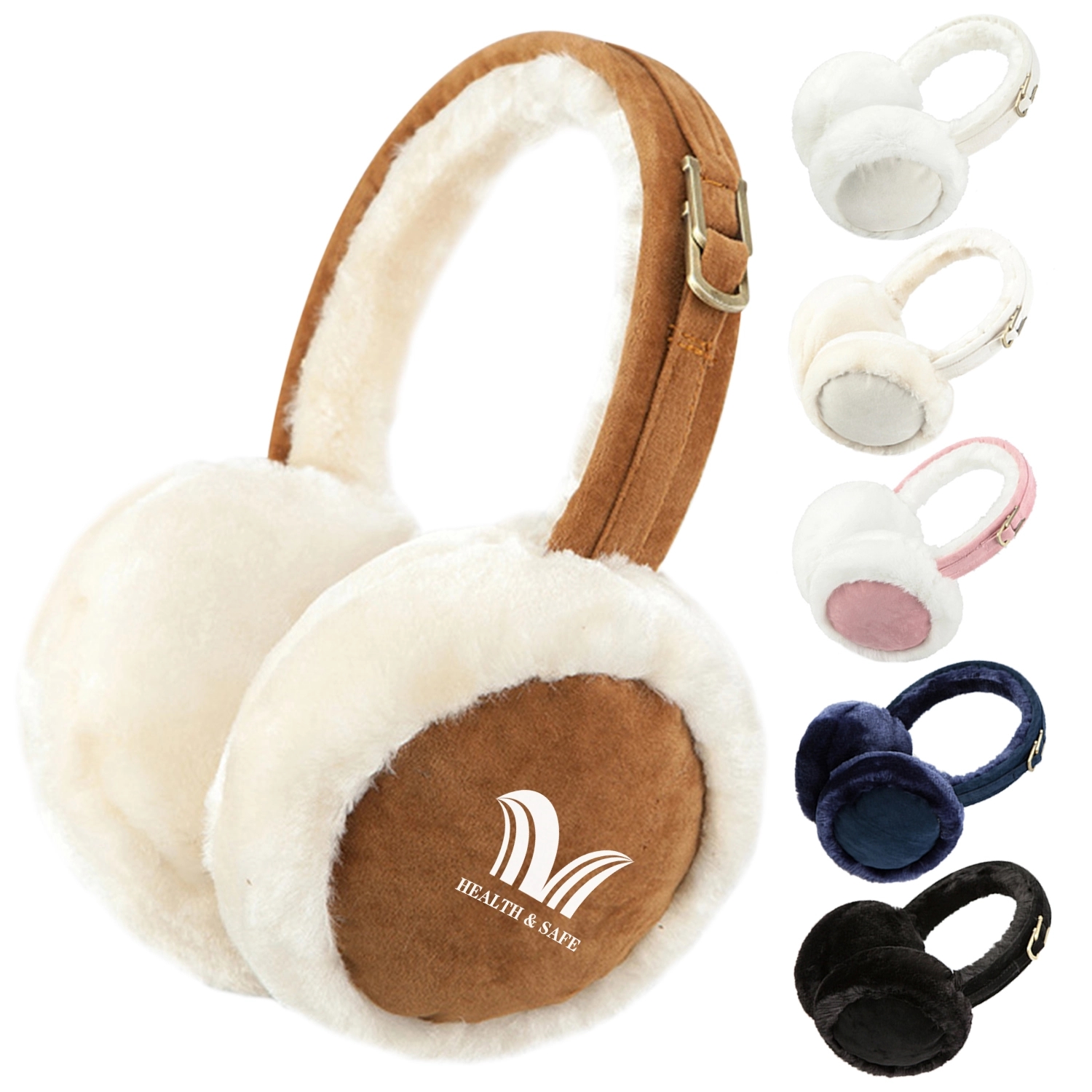 Winter Plush Ear Muff Covers 2