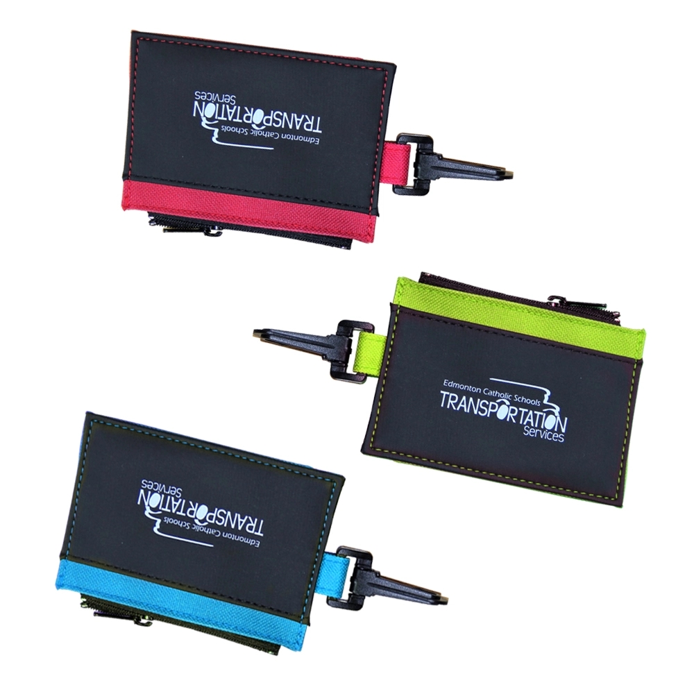 Mini Wallet Coin Bag/ Id Card Case with Zipper 2