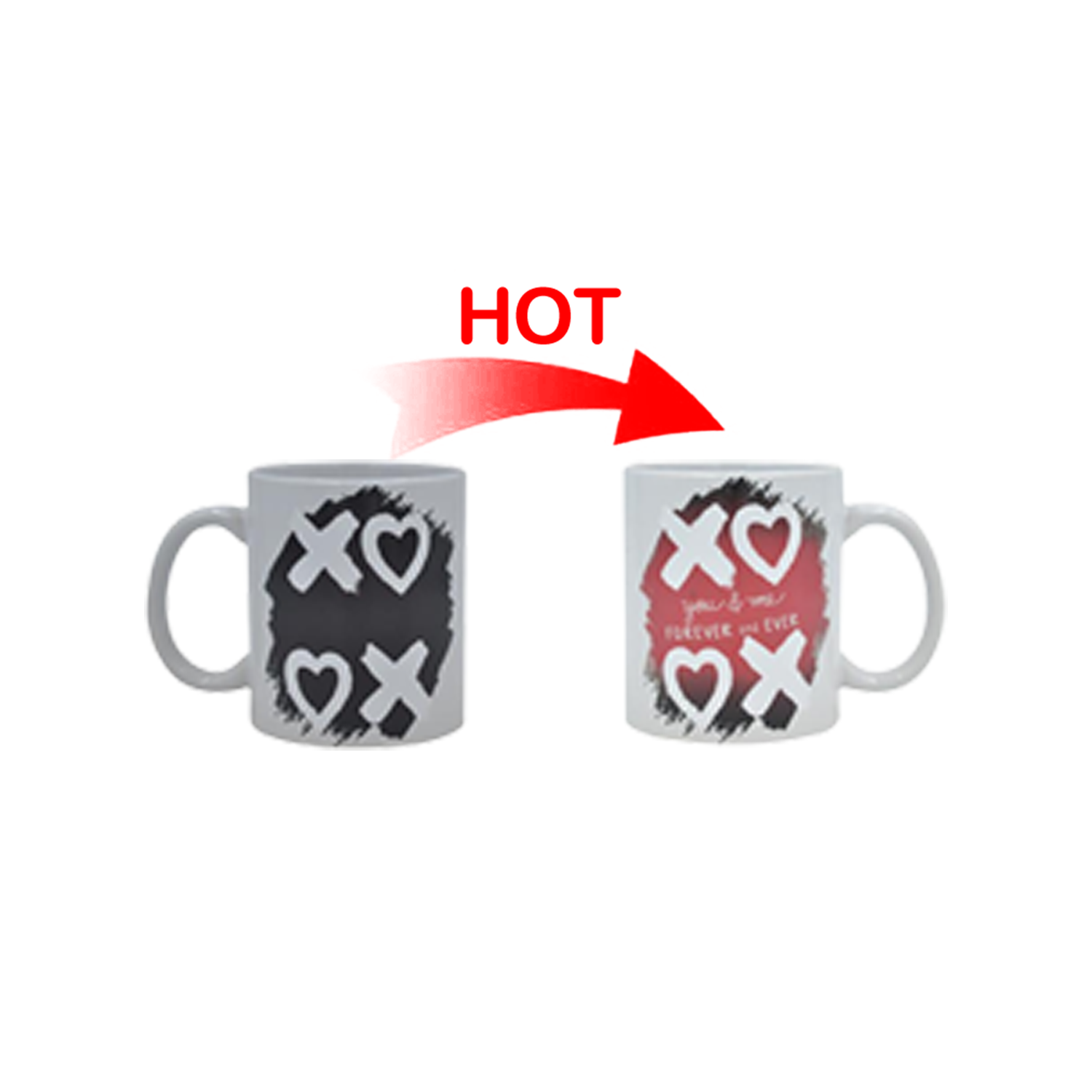 12oz Magic Color Changing Ceramic Coffee Mug 13