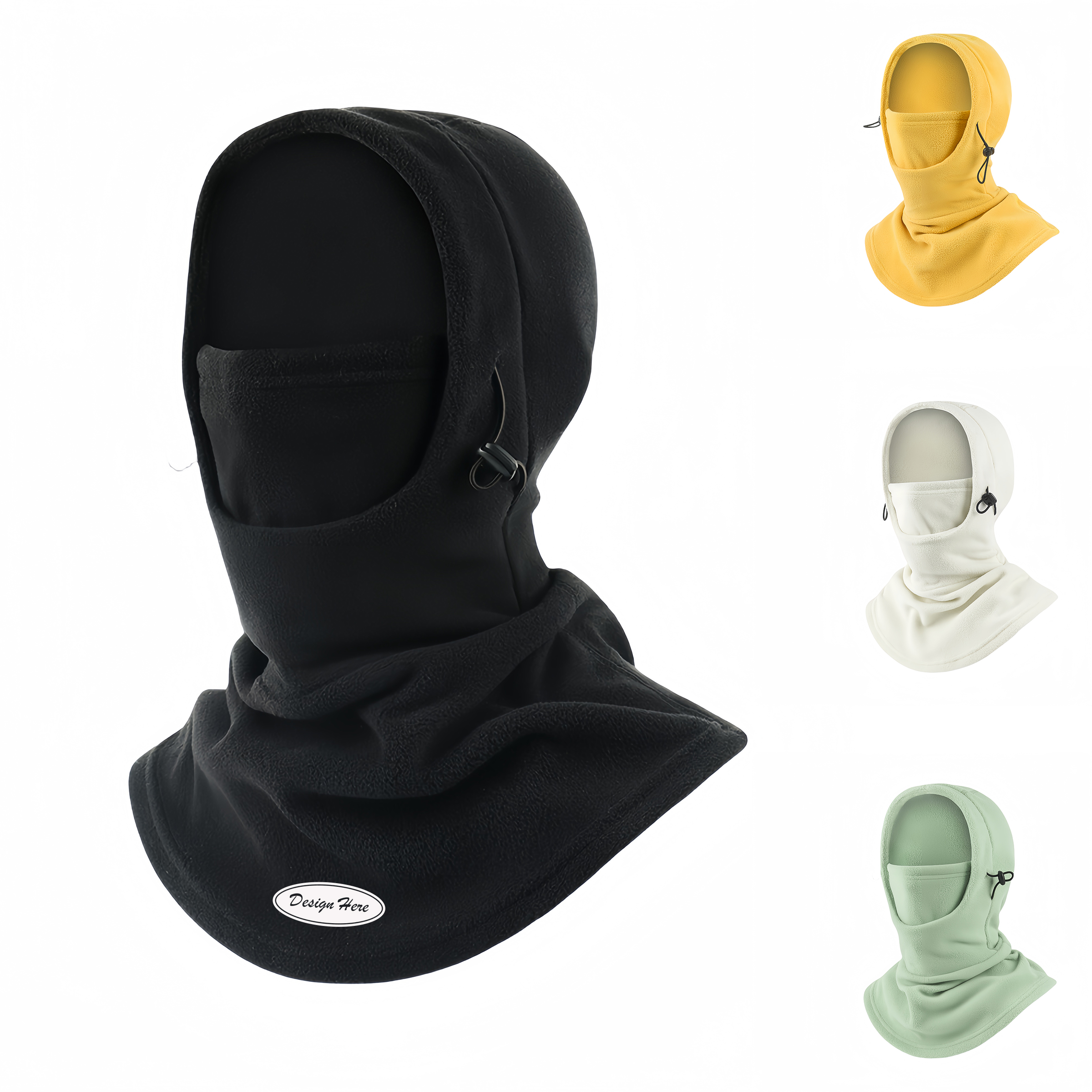 Winter windproof one-piece adjustable outdoor mask 2